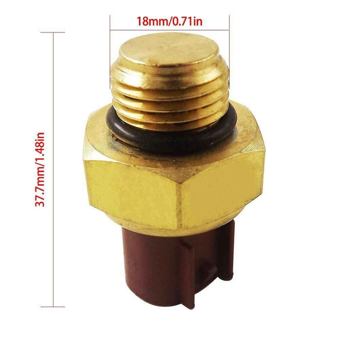 DURAFORCE Radiator Cooling Fan Temperature Switch Sensor For HiSun 400 500 700 800 UTV ATV