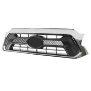 DURAFORCE Front Bumper Grille Shell W/Chrome Grill For Toyota Tacoma 2012/2013/2014/2015
