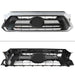 DURAFORCE Front Bumper Grille Shell W/Chrome Grill For Toyota Tacoma 2012/2013/2014/2015