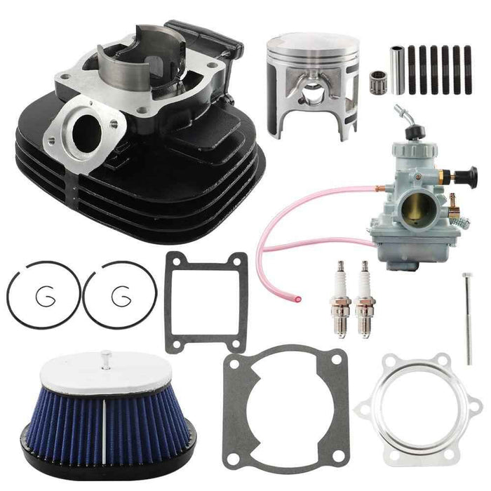 DURAFORCE For 1988-06 Yamaha Blaster 200 YFS200 Cylinder Piston Carburetor Top End Kit
