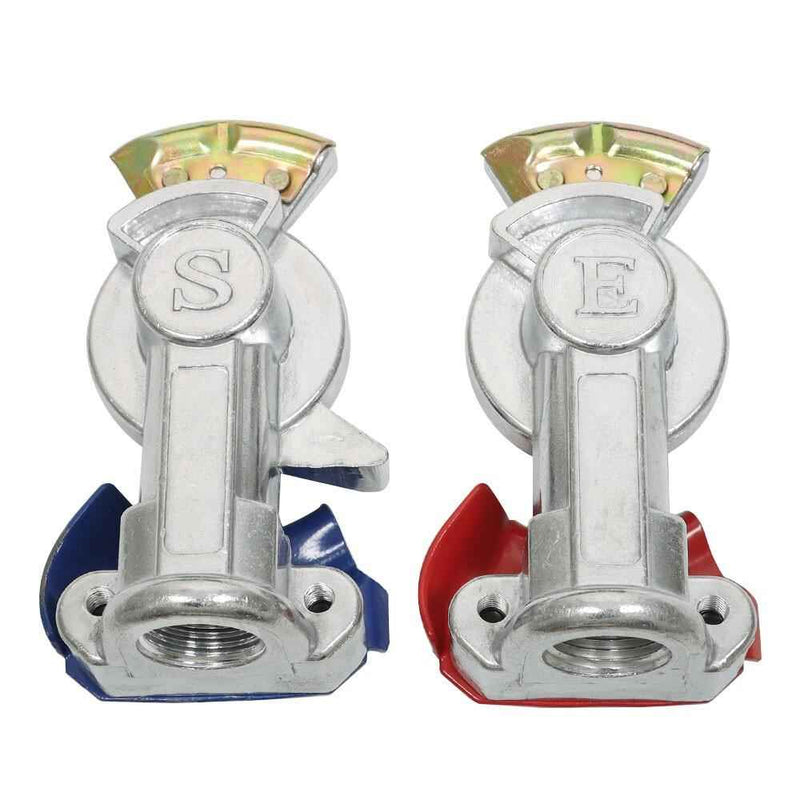 DURAFORCE 12FT 3-in-1 Wrap Air Line Hose w/Assemblies Fit For Semi Truck Tractor