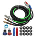 DURAFORCE 12FT 3-in-1 Wrap Air Line Hose w/Assemblies Fit For Semi Truck Tractor