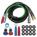 DURAFORCE 12FT 3-in-1 Wrap Air Line Hose w/Assemblies Fit For Semi Truck Tractor