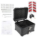 DURAFORCE Tail Box Waterproof Luggage Scooter Trunk Storage Black 55L Motorcycle Top Case