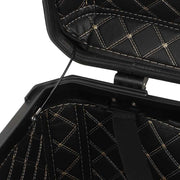 DURAFORCE Tail Box Waterproof Luggage Scooter Trunk Storage Black 55L Motorcycle Top Case
