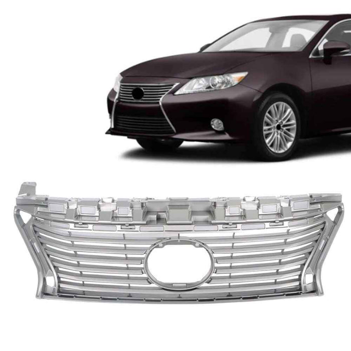 DURAFORCE Front Bumper Upper Grill Grille Piastic For Lexus ES350 ES300h 2013 2014 2015