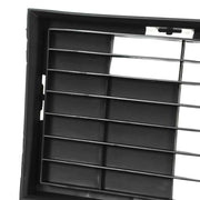 DURAFORCE BB53-8200 Gloss Black Front Upper&Lower Grill Grille For 2011-2015 Ford Explorer