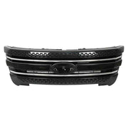 DURAFORCE BB53-8200 Gloss Black Front Upper&Lower Grill Grille For 2011-2015 Ford Explorer