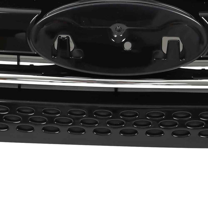 DURAFORCE BB53-8200 Gloss Black Front Upper&Lower Grill Grille For 2011-2015 Ford Explorer