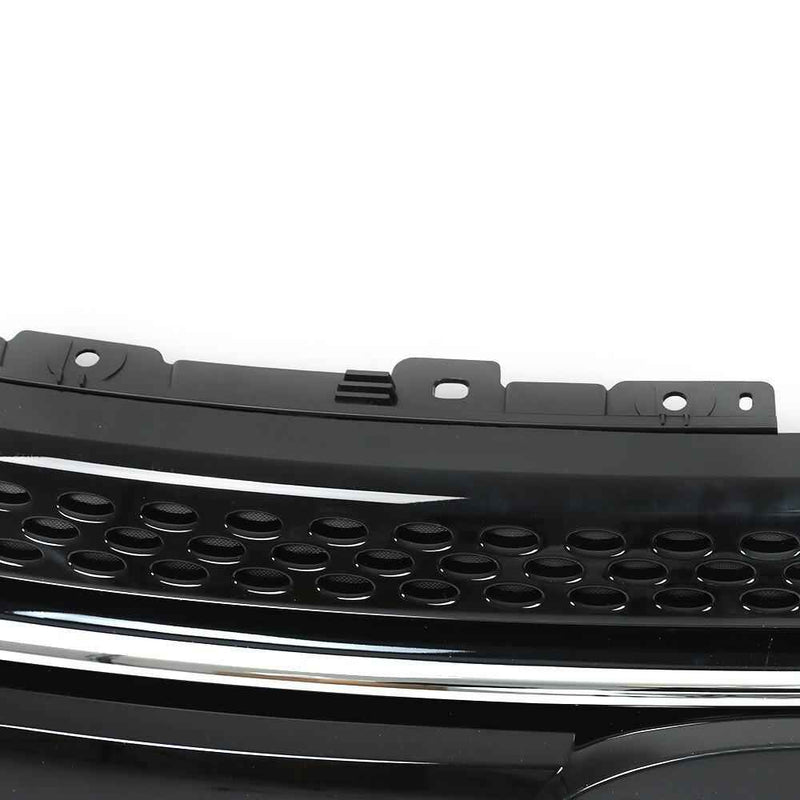 DURAFORCE BB53-8200 Gloss Black Front Upper&Lower Grill Grille For 2011-2015 Ford Explorer