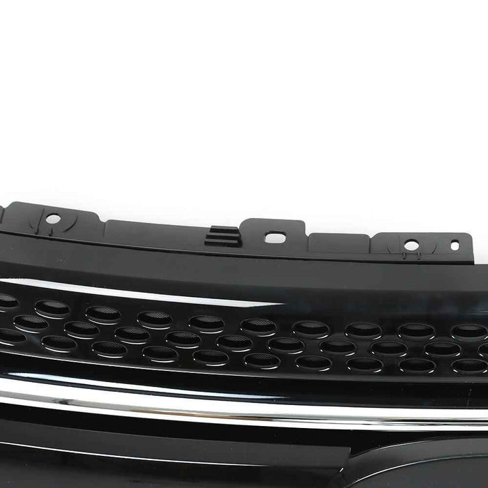 DURAFORCE BB53-8200 Gloss Black Front Upper&Lower Grill Grille For 2011-2015 Ford Explorer