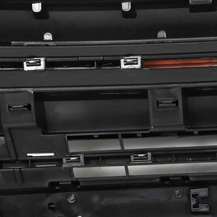 DURAFORCE BB53-8200 Gloss Black Front Upper&Lower Grill Grille For 2011-2015 Ford Explorer