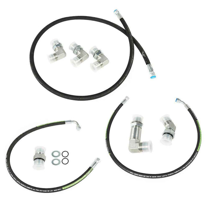 DURAFORCE Fit For 2006-2010 Chevy/GMC 6.6l Duramax w/ Adapters Transmission Cooler Lines