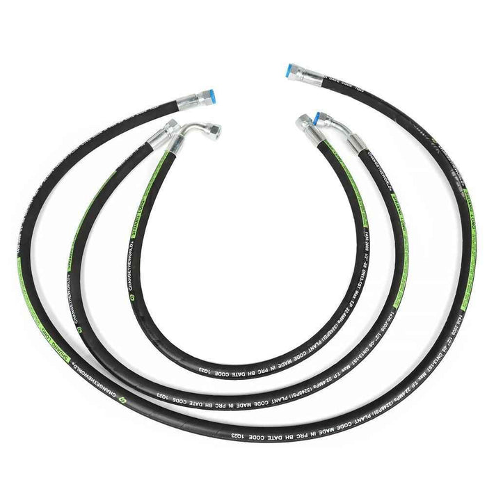 DURAFORCE Fit For 2006-2010 Chevy/GMC 6.6l Duramax w/ Adapters Transmission Cooler Lines