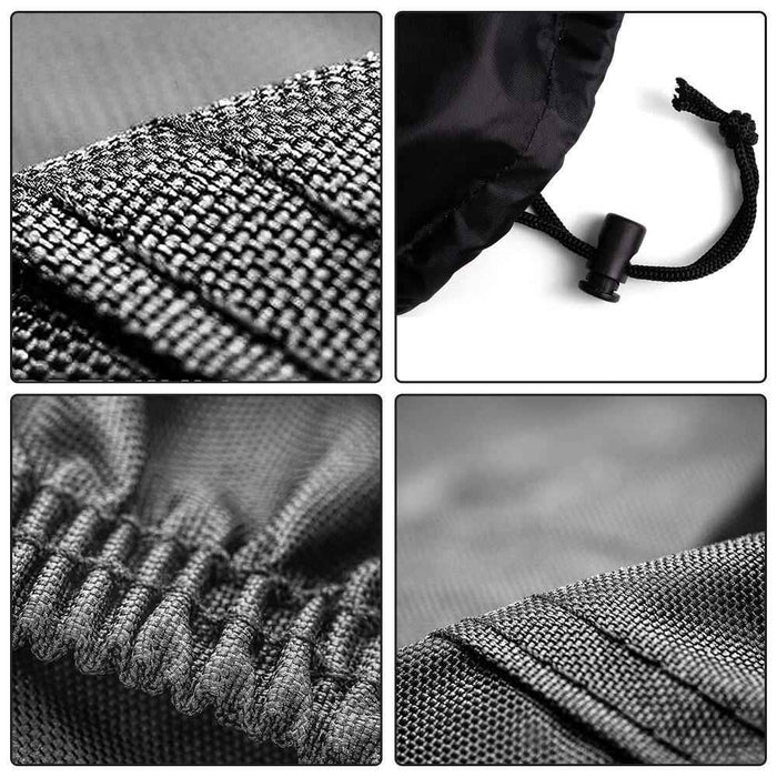 DURAFORCE For popular model Waterproof ATV Cover, Heavy Duty 600D Black Protects 4 Wheeler