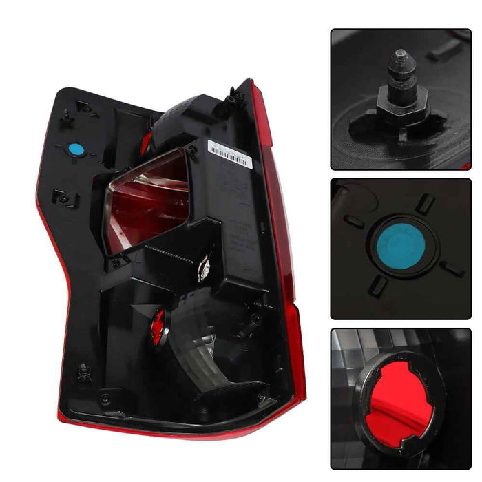 DURAFORCE Tail Lamp For 2020-2022 Ford F250 Right Light w/ Blind Spot Passenger Non-LED