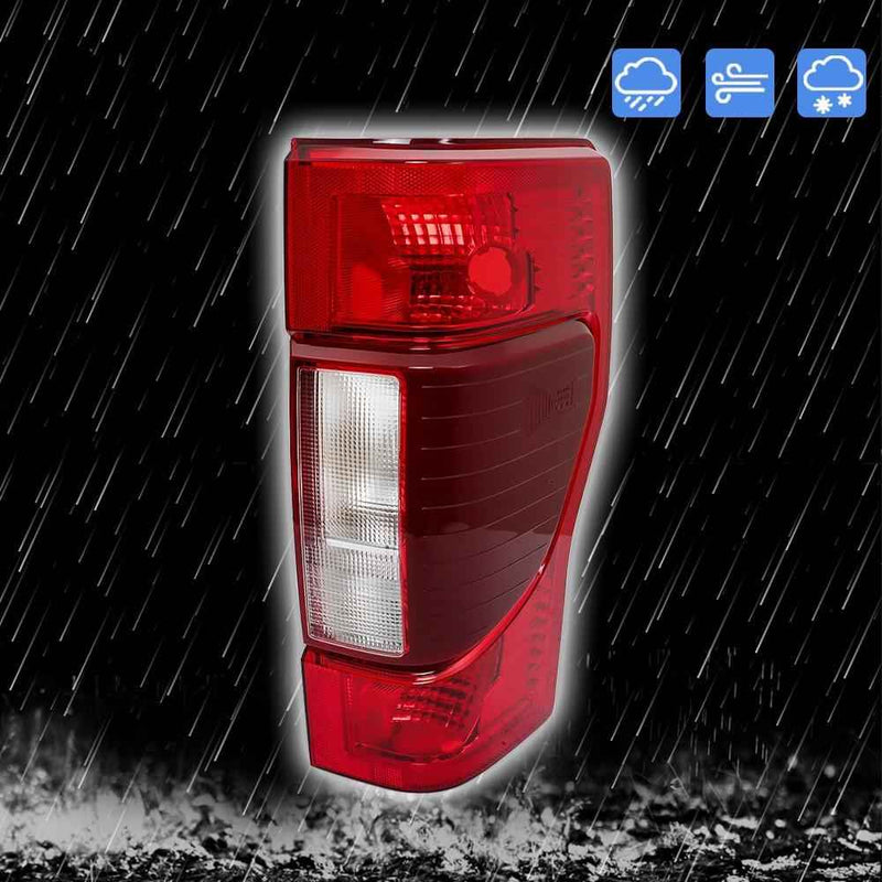 DURAFORCE Tail Lamp For 2020-2022 Ford F250 Right Light w/ Blind Spot Passenger Non-LED