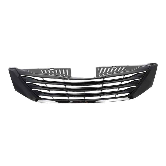 DURAFORCE Front Upper Bumper Grill Grill Black Plastic Fit For Toyota Sienna 2011-2017
