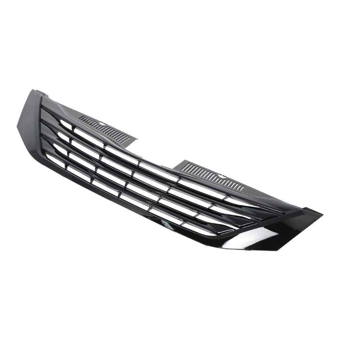 DURAFORCE Front Upper Bumper Grill Grill Black Plastic Fit For Toyota Sienna 2011-2017