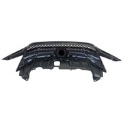 DURAFORCE Front Bumper Grille Black W/Chrome Grill For Honda Civic Coupe 2-Door 2014 2015