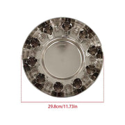 DURAFORCE For Dodge RAM 4500 5500 2019-2021 Front Wheel Center Cap Hub Cap Silver