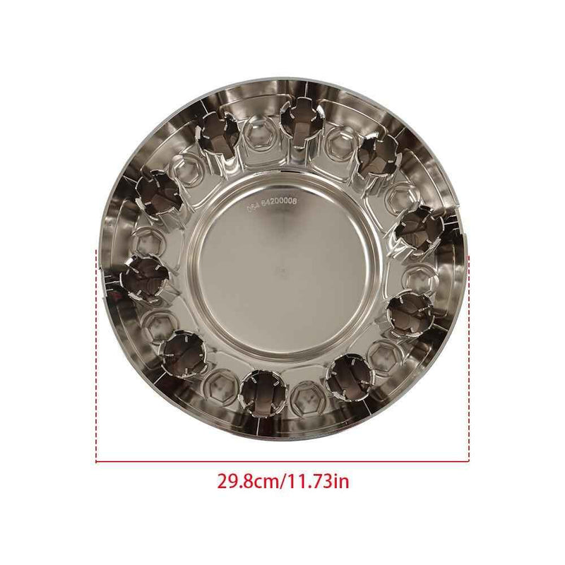 DURAFORCE For Dodge RAM 4500 5500 2019-2021 Front Wheel Center Cap Hub Cap Silver