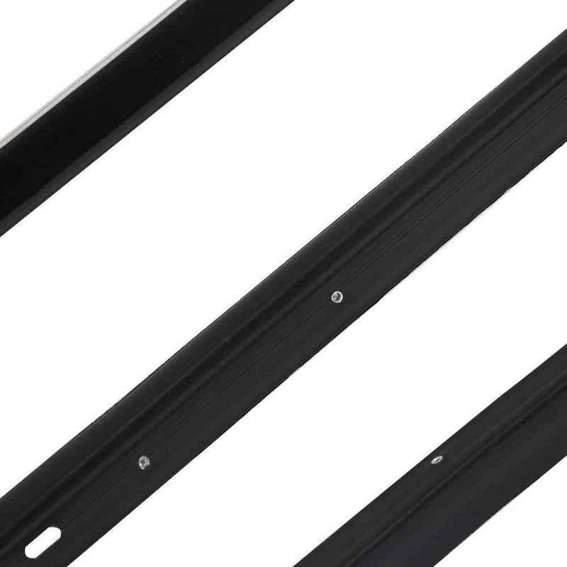 DURAFORCE For 1970-1981 Firebird Camaro Moldings Window Sweep Weatherstrips 4Pcs Chrome