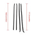 DURAFORCE For 1970-1981 Firebird Camaro Moldings Window Sweep Weatherstrips 4Pcs Chrome
