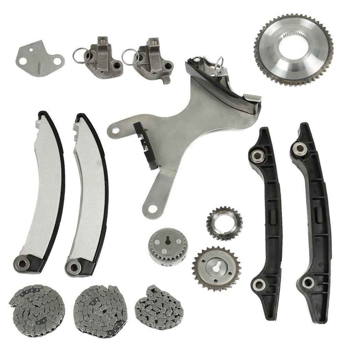 DURAFORCE Timing Chain Kit For Jeep Liberty Dodge Dakota Ram 1500 3.7L (NGC Cam Gear)
