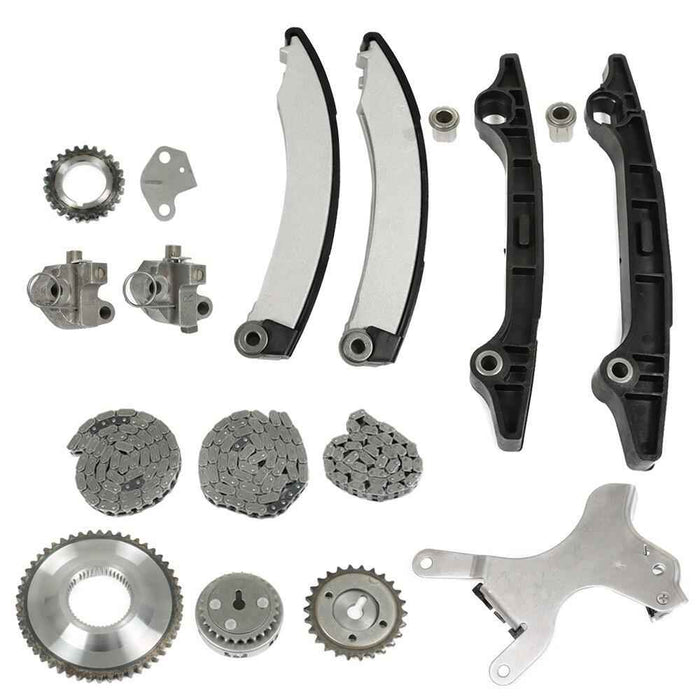 DURAFORCE Timing Chain Kit For Jeep Liberty Dodge Dakota Ram 1500 3.7L (NGC Cam Gear)