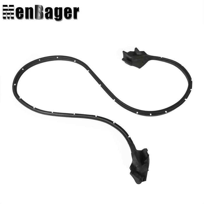 DURAFORCE 5pcs Weatherstrip Kit Door Roofrail Trunk For Camaro Firebird 1970-1981 Black