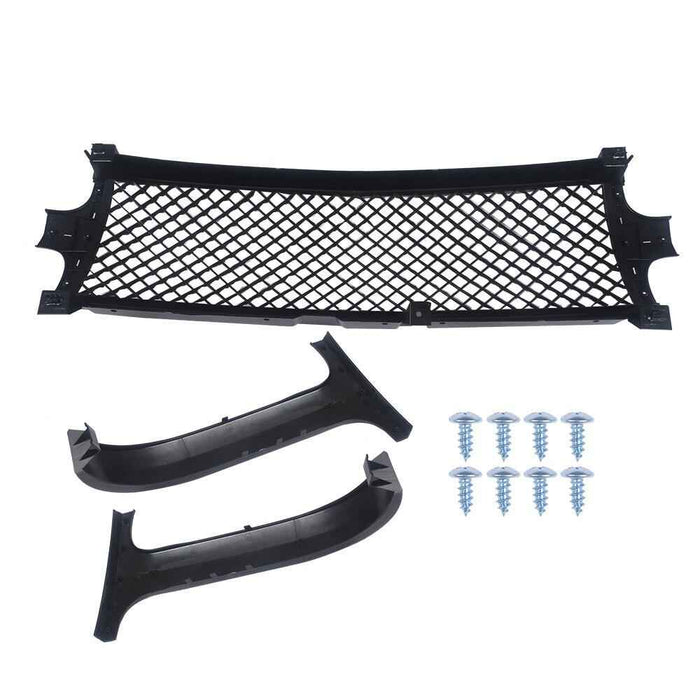 DURAFORCE Glossy Black For 1999-2002/2000-2006 Silverado Tahoe Front Bumper Grille Grill