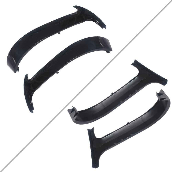 DURAFORCE Glossy Black For 1999-2002/2000-2006 Silverado Tahoe Front Bumper Grille Grill