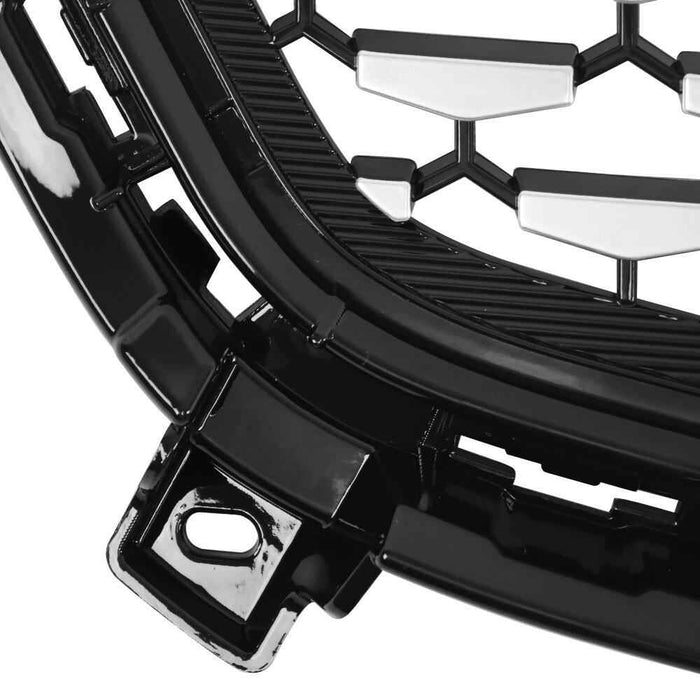 DURAFORCE For 2016-2020 2021 2022 Cadillac XT5 Front Upper Grille Black Diamond Style