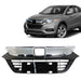 DURAFORCE For Honda HRV HR-V 2019-2021 Chrome Grill Front Bumper Upper Grille ABS Plastic