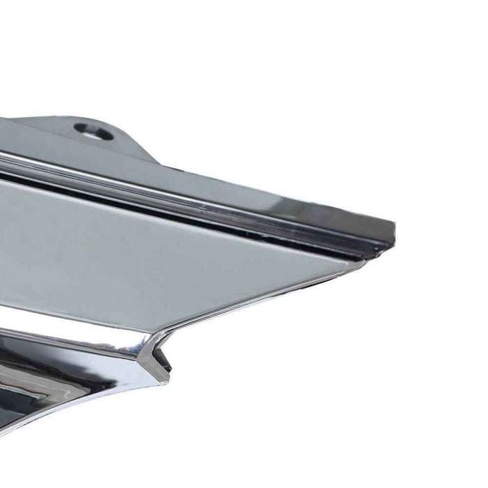 DURAFORCE For Honda HRV HR-V 2019-2021 Chrome Grill Front Bumper Upper Grille ABS Plastic