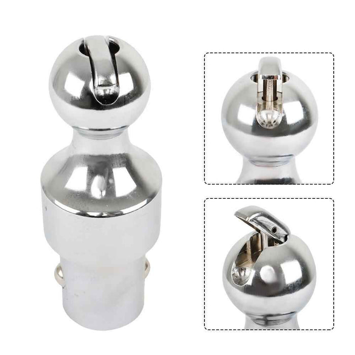 DURAFORCE 2-5/16" Safety Chain Anchor Kit & Gooseneck Ball 38000 lbs Puck System 60639