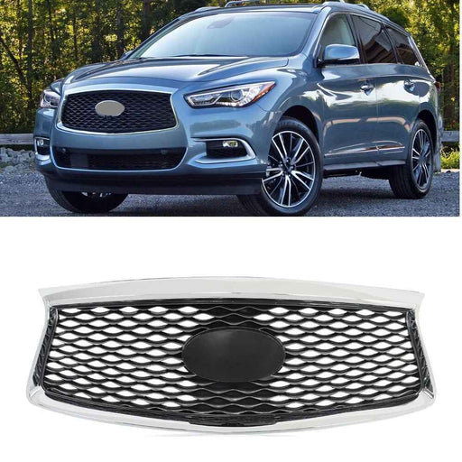 DURAFORCE For Infiniti QX60 2016-2019 2020 With Camera Option Front Bumper Upper Grille