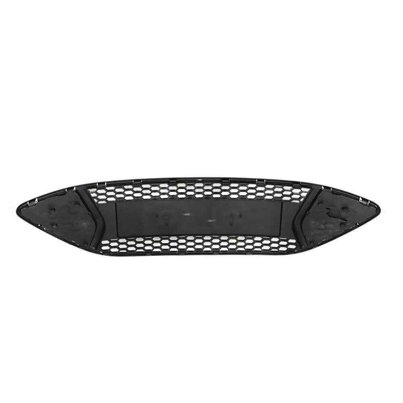 DURAFORCE For 2013-2014 Ford Focus Front Radiator Center Grille Glossy Black Upper Grill