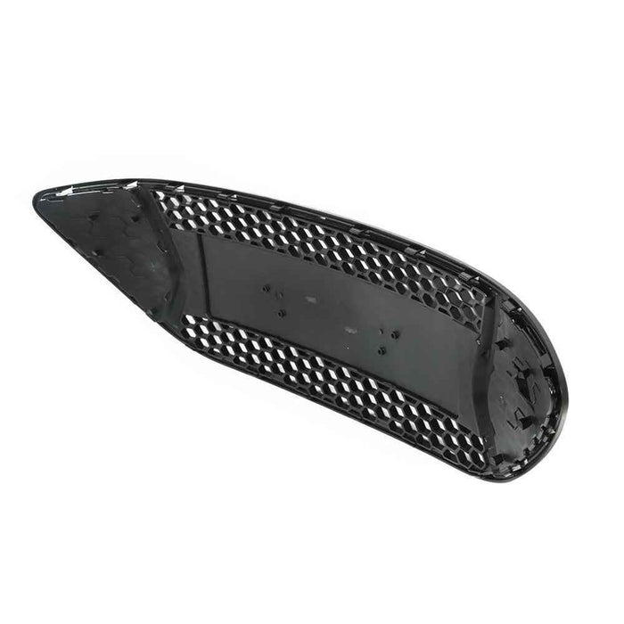 DURAFORCE For 2013-2014 Ford Focus Front Radiator Center Grille Glossy Black Upper Grill