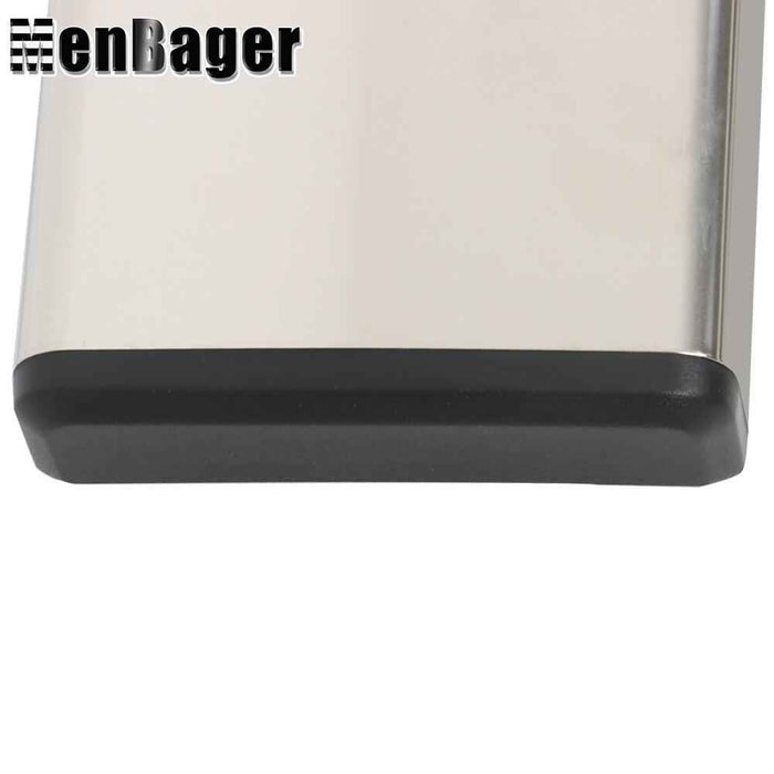 DURAFORCE For 19-22 Silverado Sierra 1500 2500HD 6" Step Bars Running Board Plastic Chrome