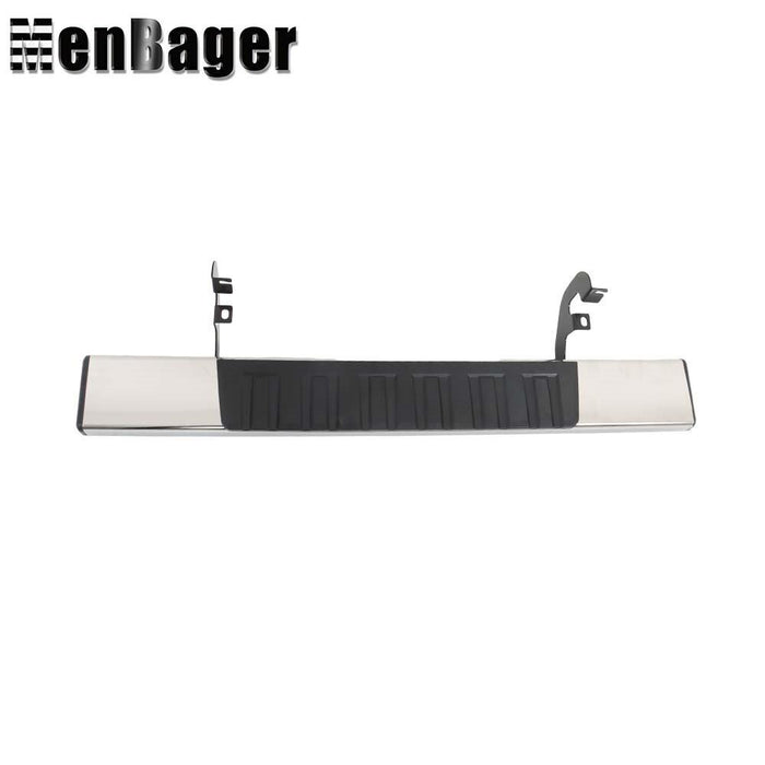 DURAFORCE For 19-22 Silverado Sierra 1500 2500HD 6" Step Bars Running Board Plastic Chrome