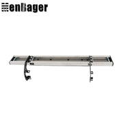 DURAFORCE For 19-22 Silverado Sierra 1500 2500HD 6" Step Bars Running Board Plastic Chrome