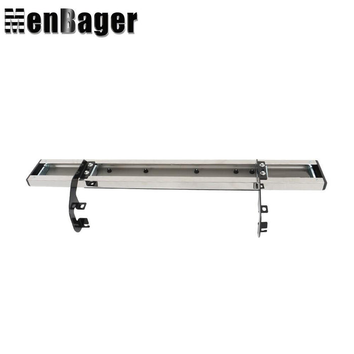 DURAFORCE For 19-22 Silverado Sierra 1500 2500HD 6" Step Bars Running Board Plastic Chrome