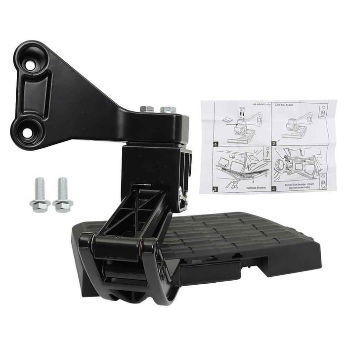 DURAFORCE BedStep Retractable Bumper Step For 09-22 Ram 1500/Classic 10-18 Ram 2500 3500