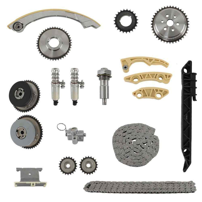 DURAFORCE Timing Chain Kit For 2009 2010-2017 Chevrolet Equinox Malibu GMC Terrain 2.2 2.4