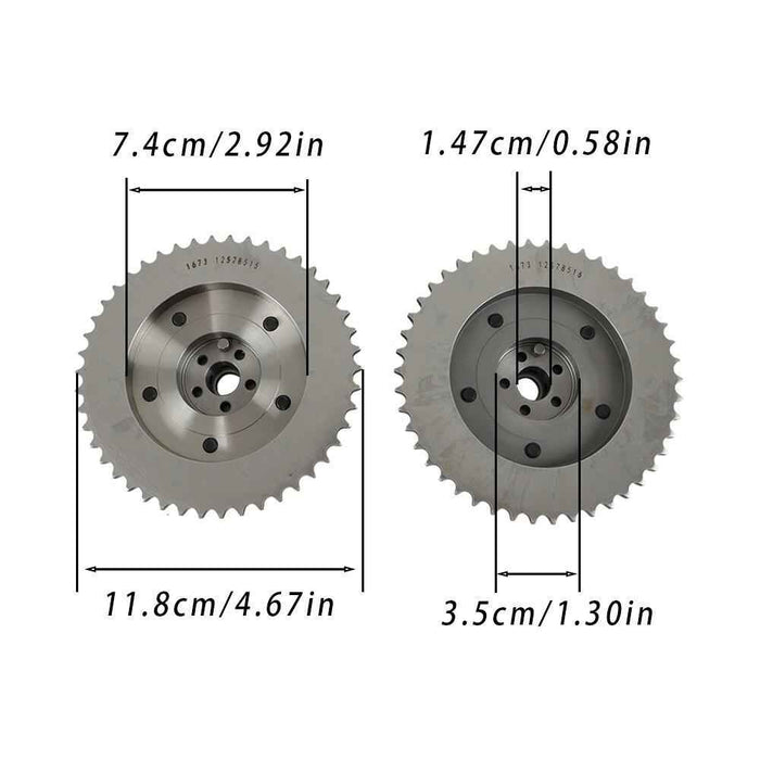 DURAFORCE Timing Chain Kit For 2009 2010-2017 Chevrolet Equinox Malibu GMC Terrain 2.2 2.4