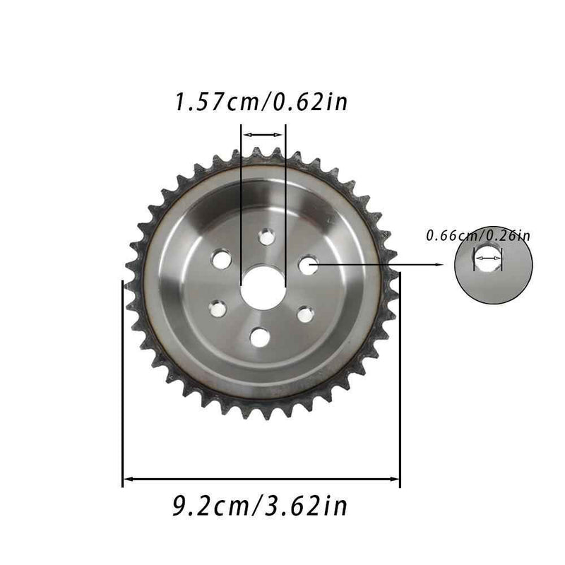 DURAFORCE Timing Chain Kit For 2009 2010-2017 Chevrolet Equinox Malibu GMC Terrain 2.2 2.4
