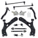 DURAFORCE 12Pc Front Lower Control Arm Ball Joint Tie Rod Kit For 2006-2018 Toyota RAV4