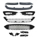 DURAFORCE For 2015-2018 Ford Focus Front Upper Lower Grille & Fog Light Set&Trim Set 13Pcs